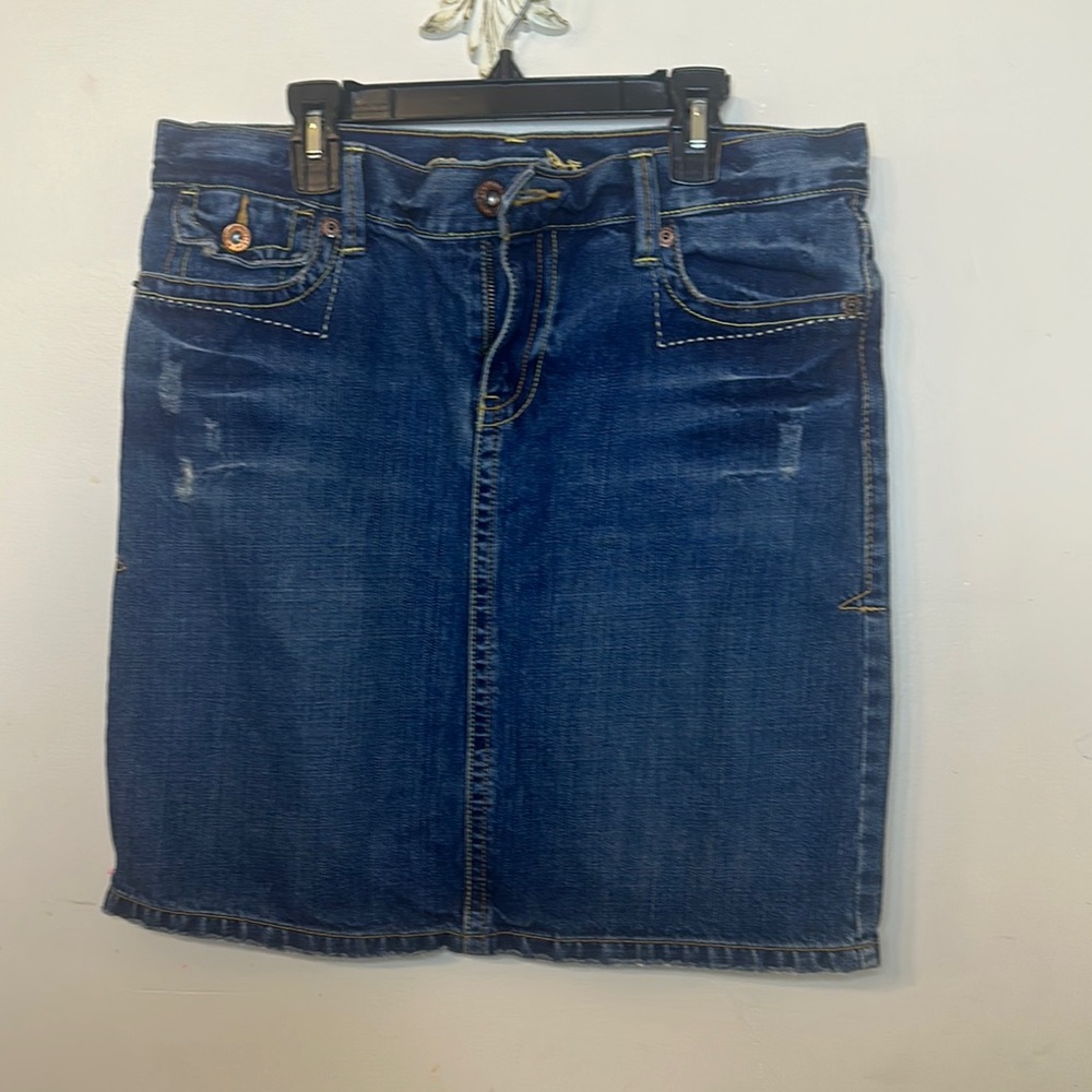 Denim Blue Skirt